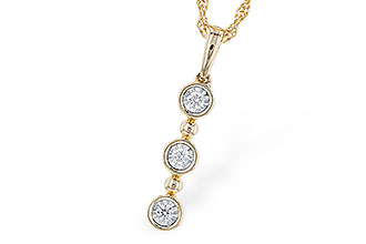 D319-58150: NECKLACE .08 TW
