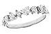 D319-59968: LDS DIA WED RG .69 TW FANCY CUT DIAS