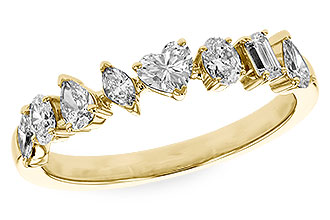 D319-59968: LDS DIA WED RG .69 TW FANCY CUT DIAS