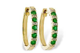 D319-62696: EARR .40 EMERALD .50 TGW