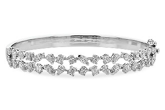 D319-62723: BANGLE 3.50 TW FANCY CUT DIAS