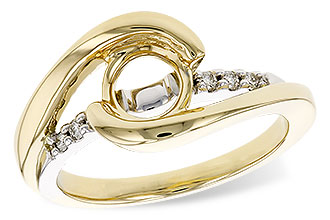 D319-63623: LDS SEMI DIA RG .09 TW (FOR 1CT BR)