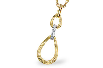 D320-47196: NECKLACE .04 TW