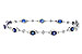 D320-47259: BRACELET 2.31 SAPPHIRE 2.50 TGW (7")