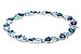 D320-48150: BRACELET 12.20 BLUE TOPAZ 12.50 TGW (7")
