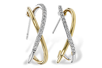 D320-48168: EARRINGS .50 TW