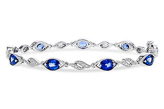 D320-48177: BRACELET 4.02 SAPPHIRE 4.26 TGW (7")