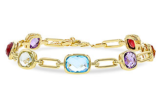 D320-49959: BRACELET 8.87 TW SEMI-PREC (GT,CIT,AMY,G.AMY,BT)