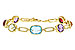 D320-49959: BRACELET 8.87 TW SEMI-PREC (GT,CIT,AMY,G.AMY,BT)