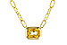 D320-51796: NECKLACE .86 CITRINE (18")