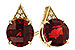 D320-52659: EARR 2.08 TW GARNET 2.10 TGW (6MM RD)