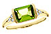D320-52668: LDS RG 1.52 PERIDOT 1.61 TGW (8X6MM PER)