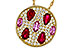 D320-54468: NECK 1.42 TW PRECIOUS (RUBY & PINK SAPP) 1.82 TGW