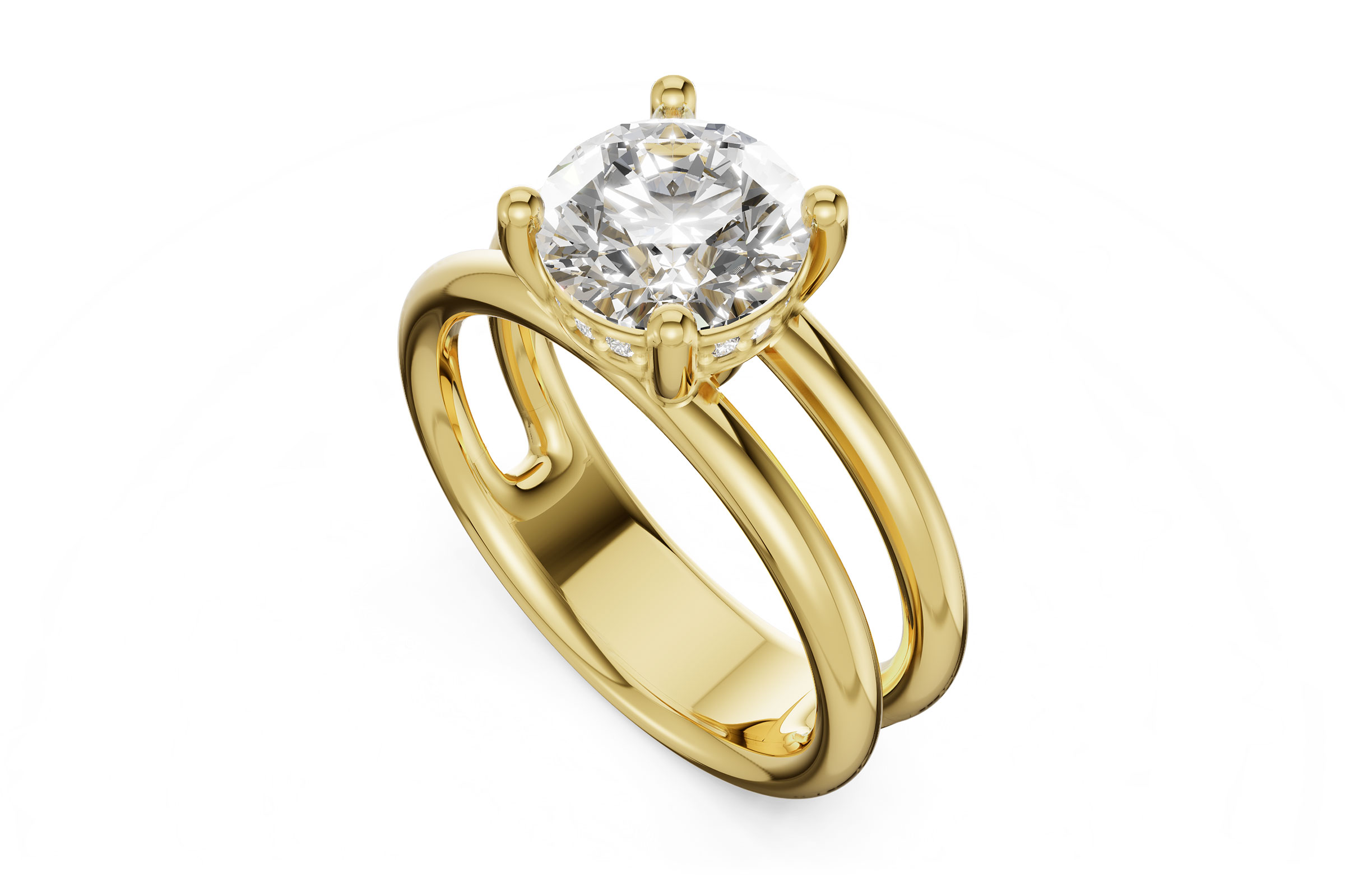 D321-38105: LDS SEMI DIA RG .06 TW