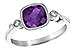 E229-62714: LDS RG 1.18 AMETHYST 1.23 TGW
