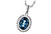 E235-01741: NECK 1.28 LONDON BLUE TOPAZ 1.41 TGW