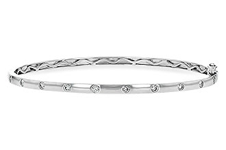 E235-05405: BANGLE BRACELET .40 TW