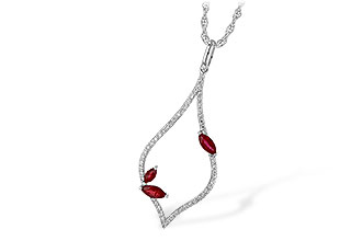E235-91777: NECK .36 RUBY .56 TGW