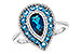 E235-95441: LDS RG 1.52 TW BLUE TOPAZ 1.60 TGW