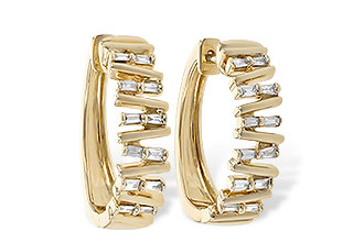 E235-96350: EARR .30 TW BAGUETTE DIAS