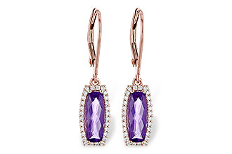 E235-97214: EARR 1.60 AMETHYST 1.78 TGW