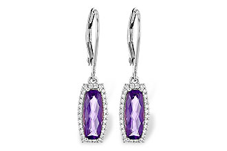 E235-97214: EARR 1.60 AMETHYST 1.78 TGW