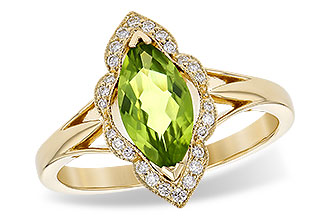 E235-97250: LDS RG .94 PERIDOT 1.05 TGW