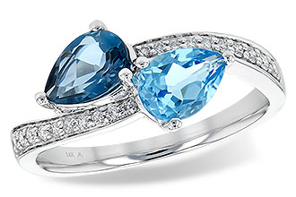 E235-98141: LDS RG 1.52 BLUE TOPAZ 1.66 TGW