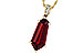 E235-99005: NECK 3.44 GARNET 3.50 TGW
