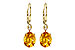 E235-99914: EARR 3.20 TW CITRINE 3.25 TGW (9x7MM CIT)