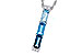E318-67232: NECK 1.26 BLUE TOPAZ 1.30 TGW