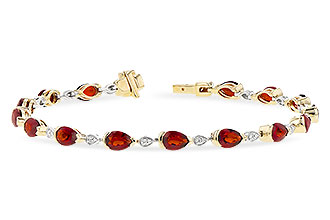E318-68114: BRACELET 6.44 GARNET 6.60 TGW