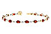 E318-68114: BRACELET 6.44 GARNET 6.60 TGW