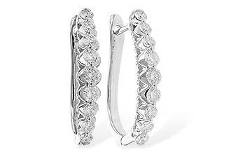 E319-58114: EARRINGS 1.00 TW
