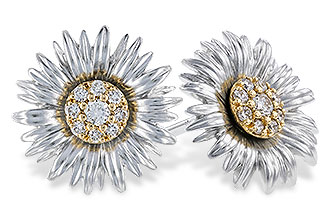 E319-58150: EARRINGS .14 TW