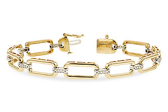 E319-60850: BRACELET .25 TW (7.5" - F235-06323 WITH LARGER LINKS)