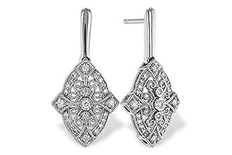 E319-60859: EARRINGS .25 TW