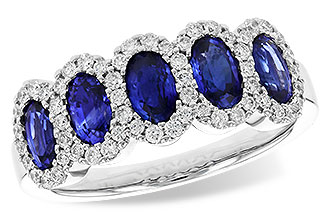 E319-62668: LDS WED RG 1.54 SAPPHIRE 1.90 TGW