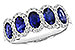 E319-62668: LDS WED RG 1.54 SAPPHIRE 1.90 TGW