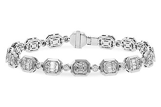 E320-46323: BRACELET 1.02 BAG 1.30 TW