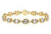 E320-46323: BRACELET 1.02 BAG 1.30 TW