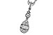 E320-47186: NECKLACE .05 BAG .14 TW