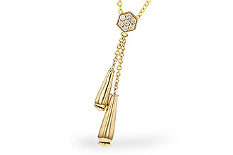E320-47232: NECKLACE .11 TW