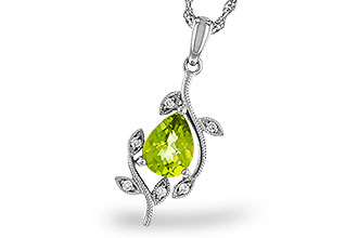 E320-49041: NECKLACE 1.16 PERIDOT 1.21 TGW (8x6MM PER)
