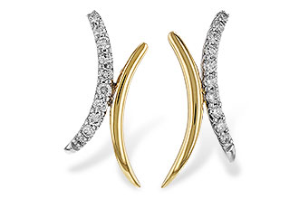 E320-50886: EARRINGS .15 TW