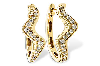 E320-51786: EARRINGS .40 TW