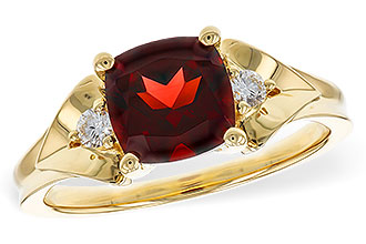 E320-52668: LDS RG 1.66 GARNET 1.75 TGW (7MM GAR)