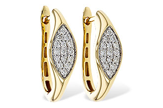 E320-53550: EARRINGS .25 TW