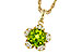 E320-54468: NECKLACE 2.16 PERIDOT 2.28 TGW (8MM RD)
