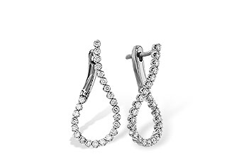 E321-37232: EARRINGS .50 TW